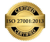 ISO certified company 27001:2013