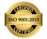 ISO certified company 9001:2015