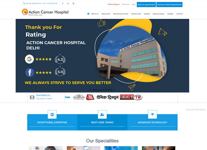 Action Cancer Hospital